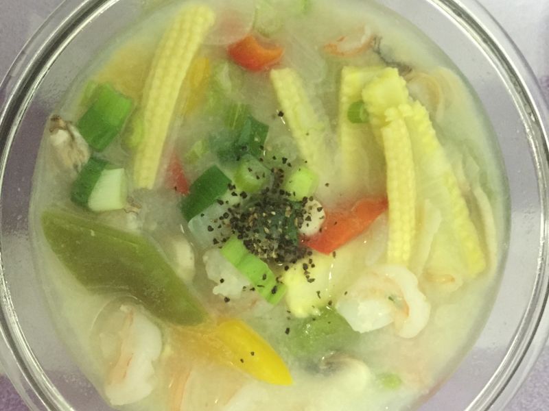 海鮮巧達濃湯