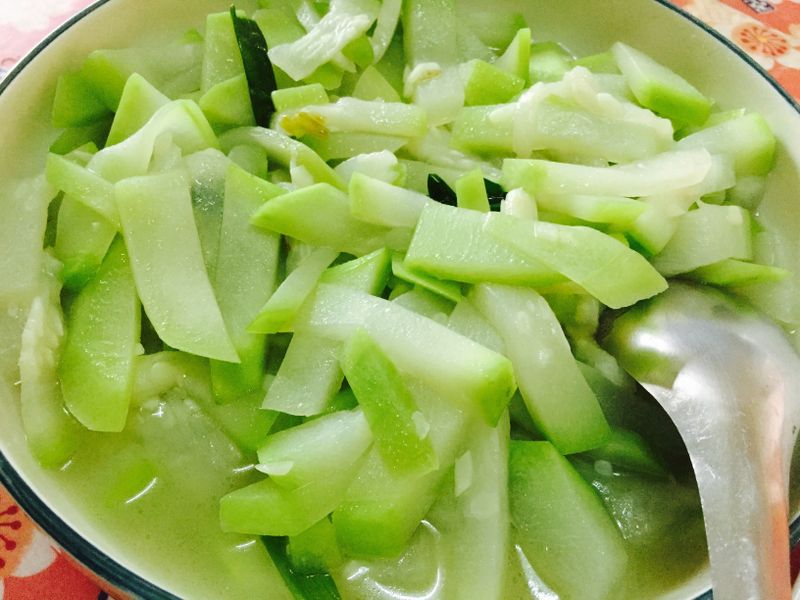 青蔥炒弧瓜