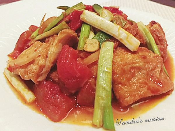 茄汁燒豆包