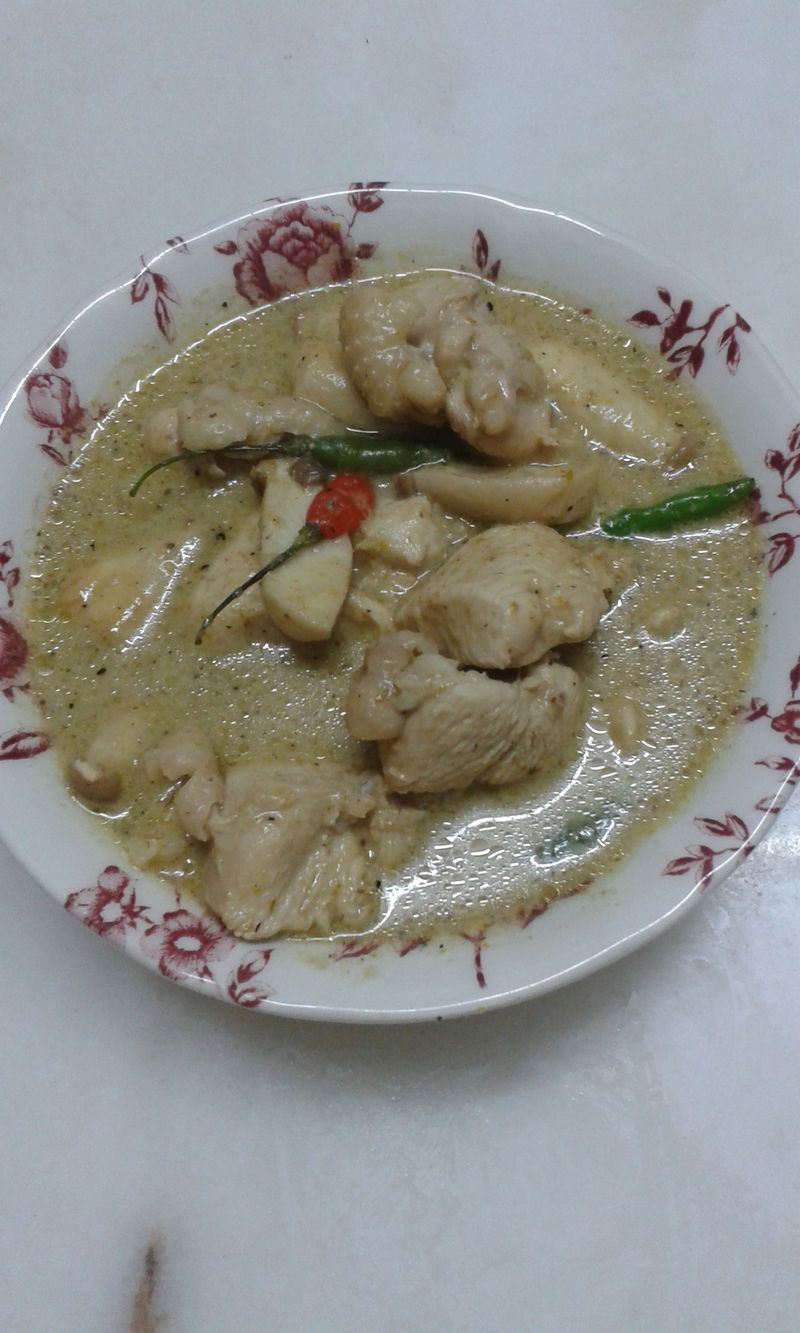 泰式青咖哩雞
