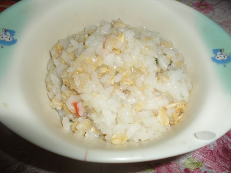 快煮粥~海鮮味奶粉燕麥粥