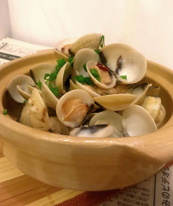 酒蒸白蜆