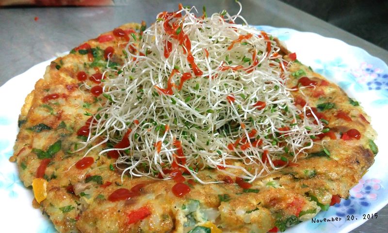 【桂丁土雞創意吃】雞肉蔬菜米餅