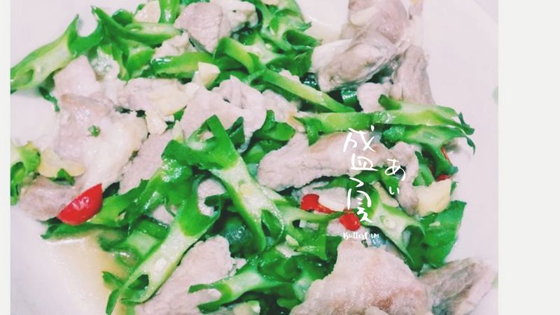 楊桃豆炒肉