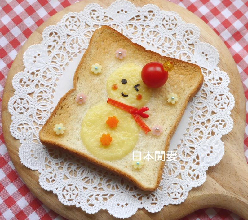 ❣聖誕雪人吐司❣