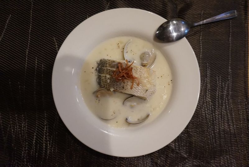北海道奶油鱸魚湯