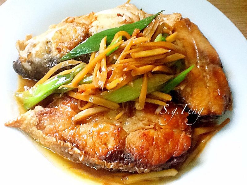 薑燒烏魚