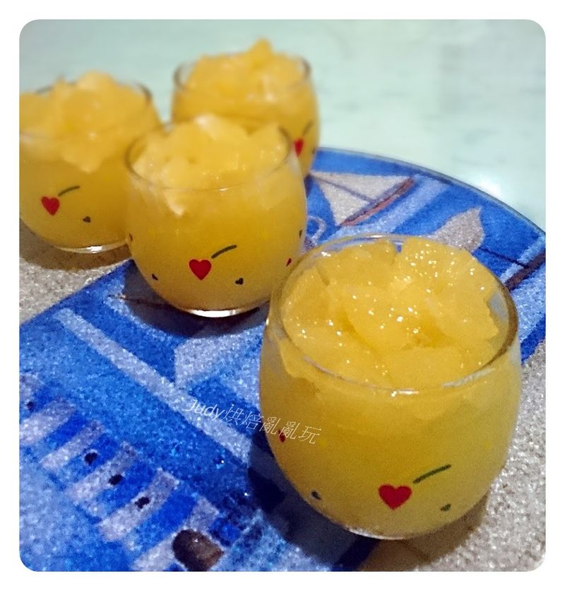 蜂蜜柳橙果凍