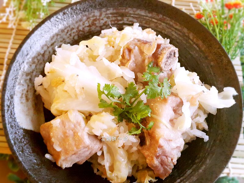 高麗菜飯(電鍋版)
