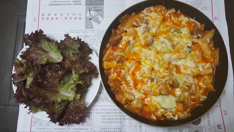 起司春川辣炒雞排