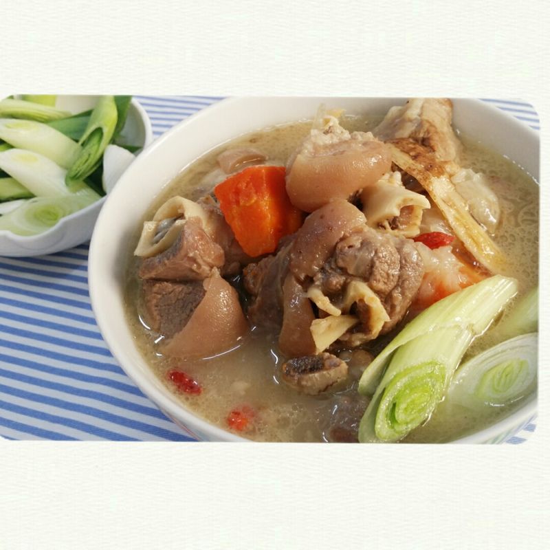 啤酒燉羊腿肉