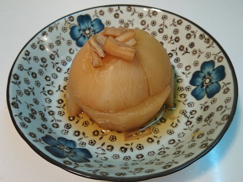 甘貝蘿蔔煮
