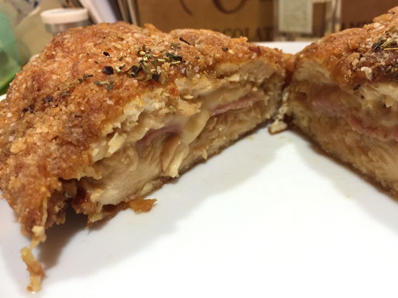 簡易版的爆漿雞排