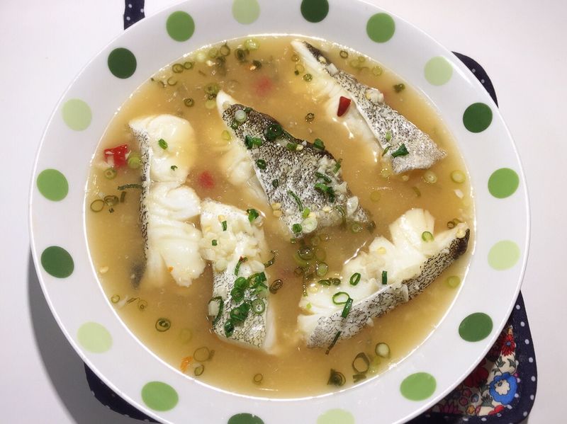 清新爽口鮮蒸檸檬鱈魚*電鍋料理