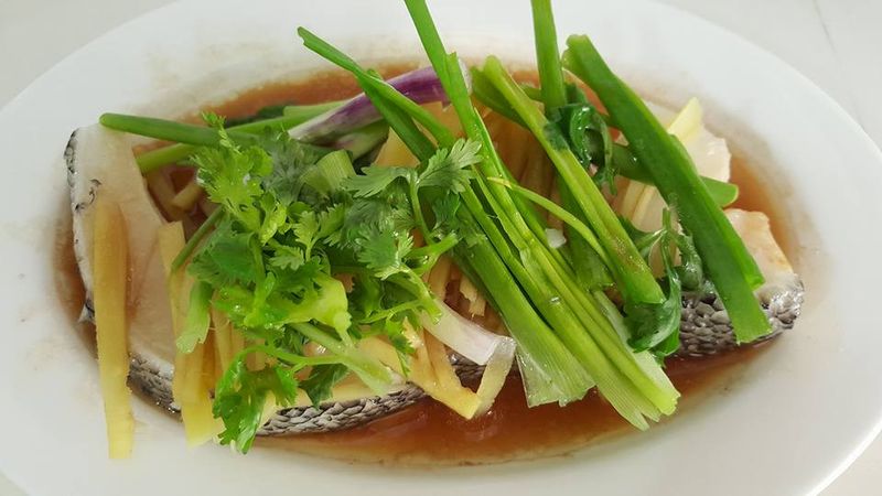 清蒸鱈魚