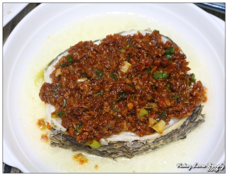 蒜酥辣豆瓣酒香鱈魚