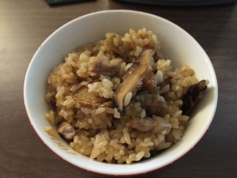 簡易油飯(電子鍋版)