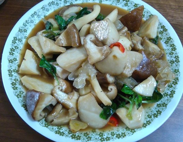 炒什錦菇