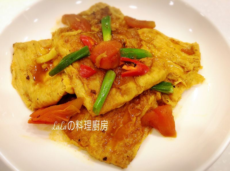 茄汁豆皮燒