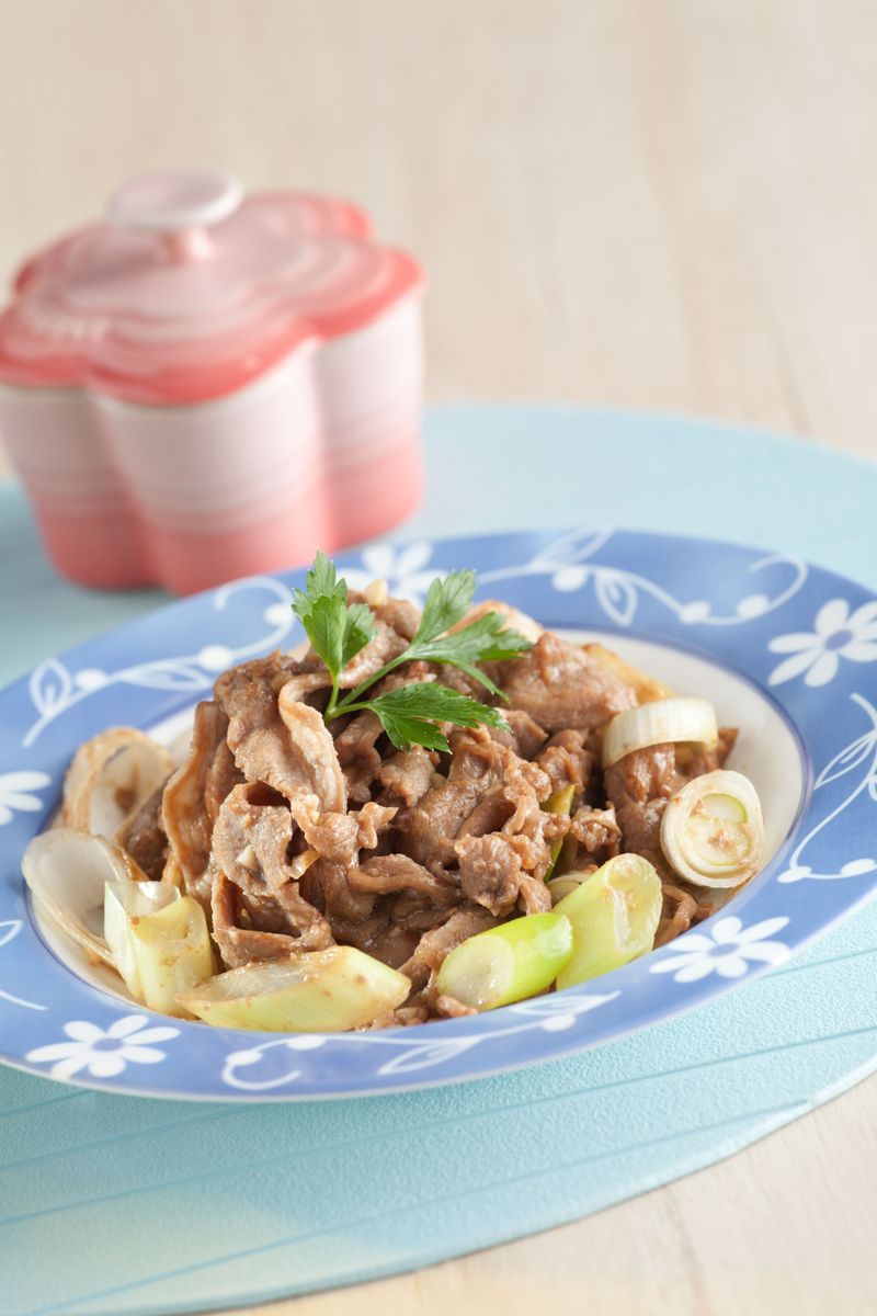 京蔥爆羊肉片