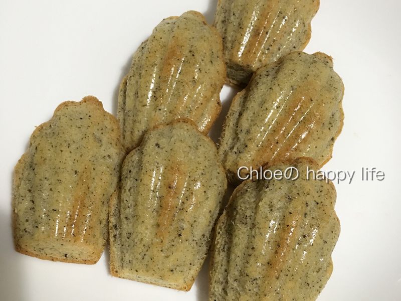 黑芝麻瑪德蓮