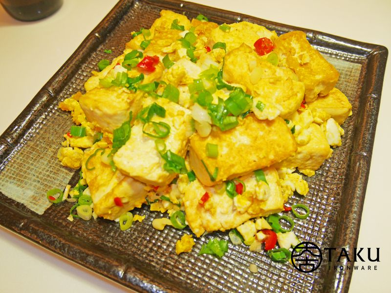 金沙豆腐