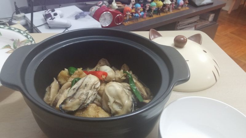 薑蔥生蠔煲