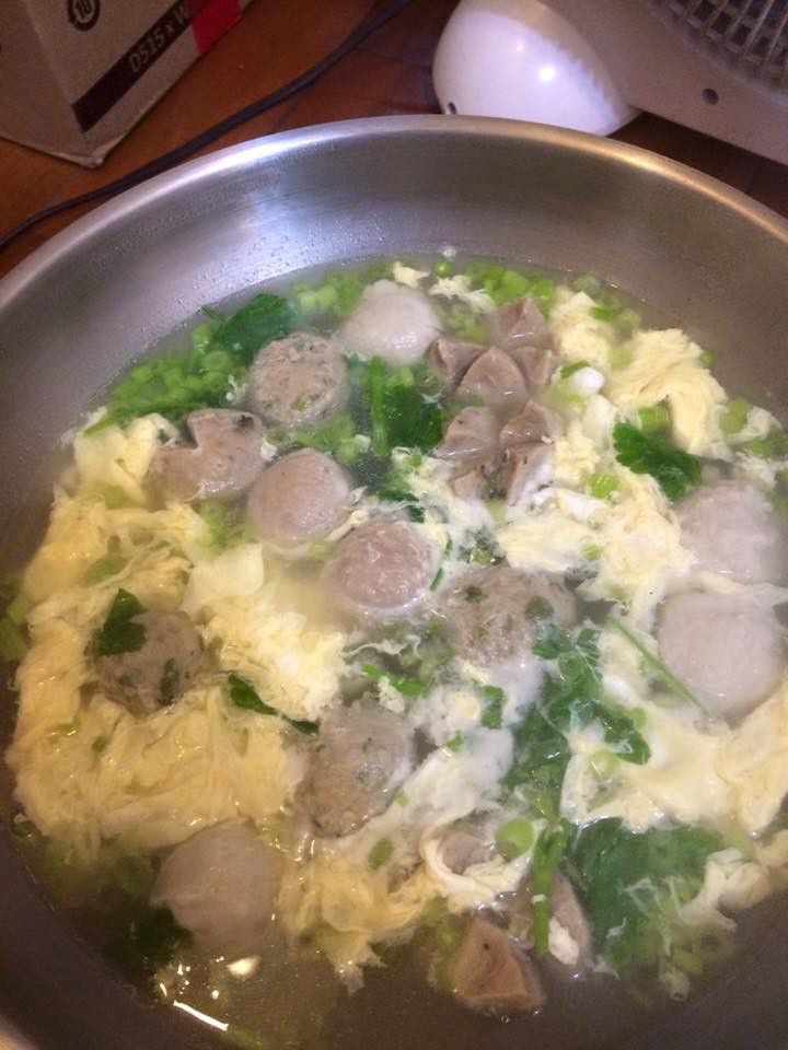 貢丸蛋花湯