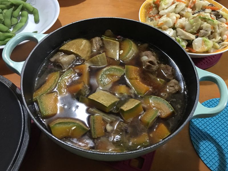 南瓜燉排骨