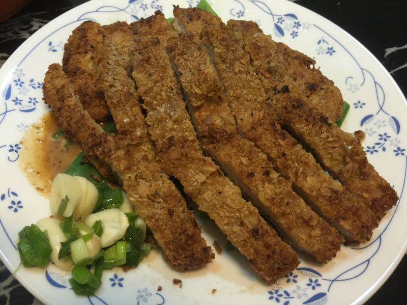 燕麥炸豬排