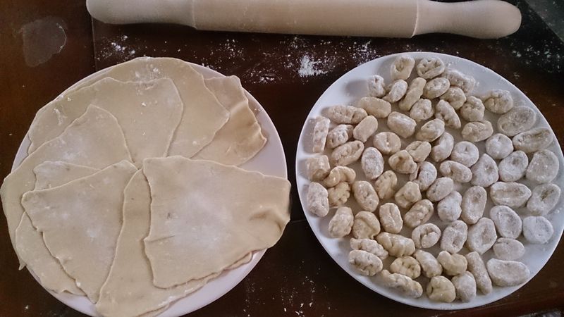手作台式地瓜麵疙瘩