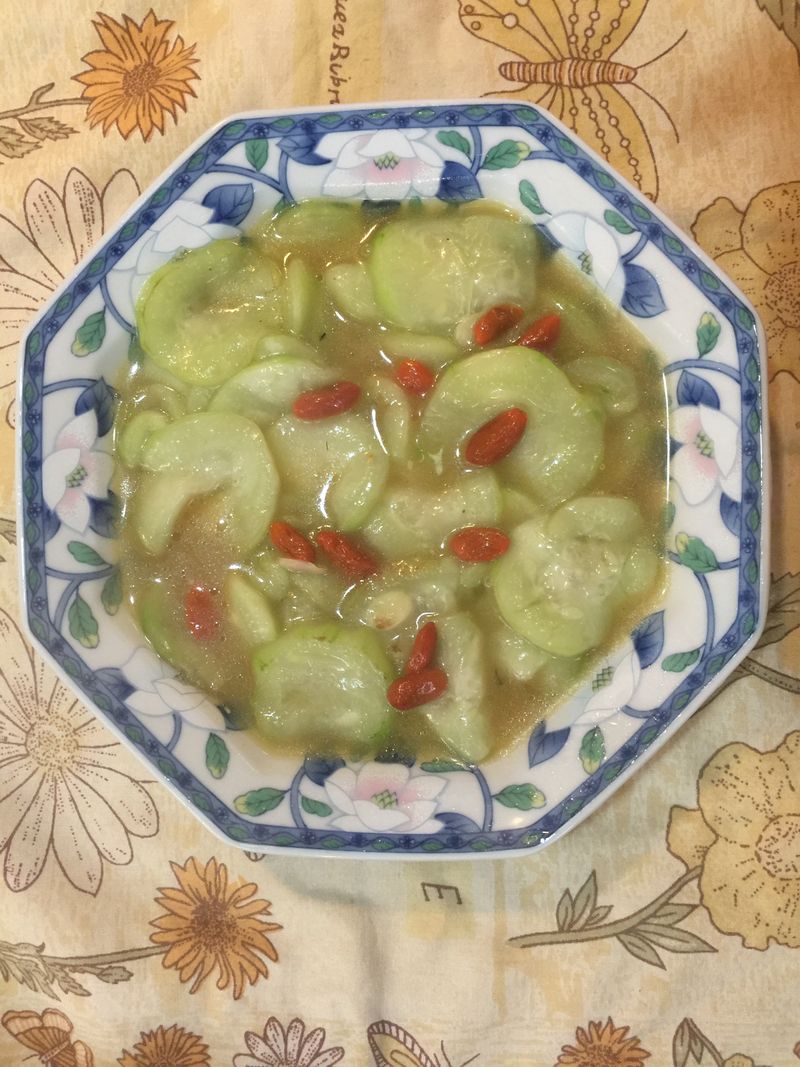 換個口味吧⋯枸𣏌炒絲瓜