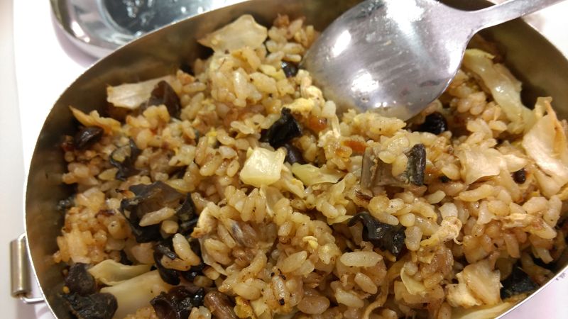 (蛋素)豉汁蛋炒飯