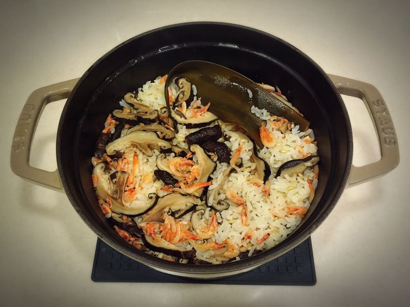 櫻花蝦 鐵鍋飯