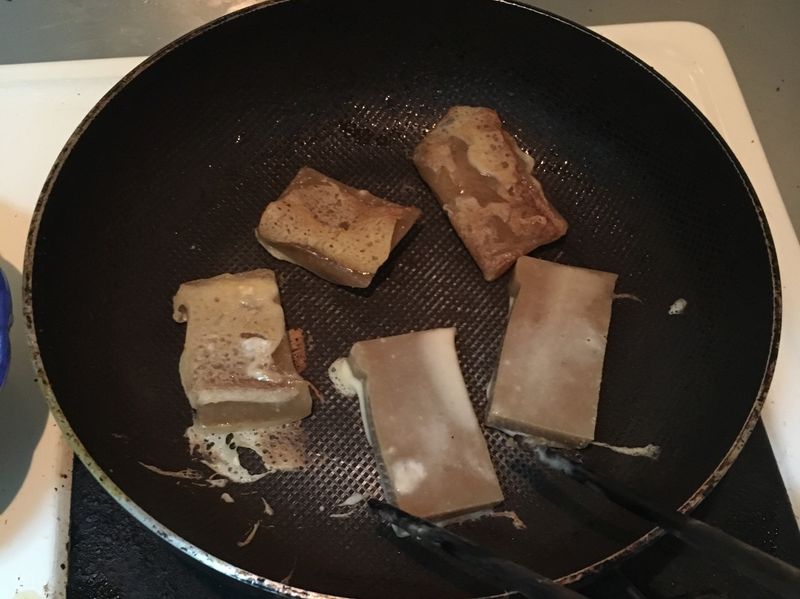 少油乾煎年糕