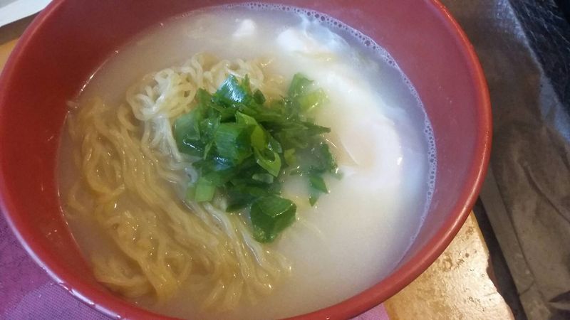 簡易豚骨拉麵_【全聯快炒包料理】
