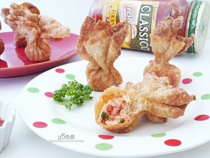 酥炸餛飩【Classico義麵醬】