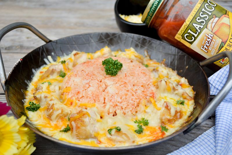 起司雞丁飯《CLASSICO義麵醬》
