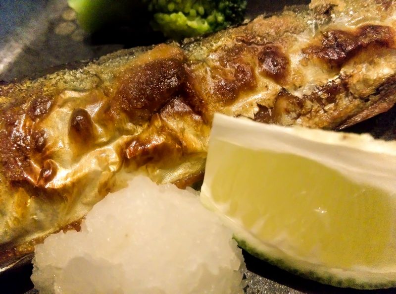 烤秋刀魚