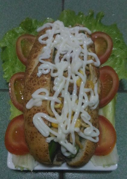 炒麵麵包