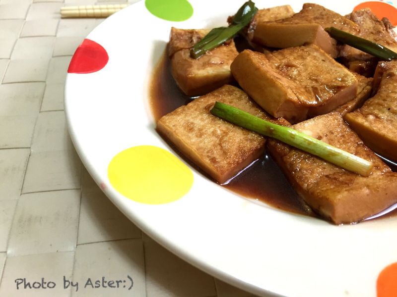 蔥燒豆腐
