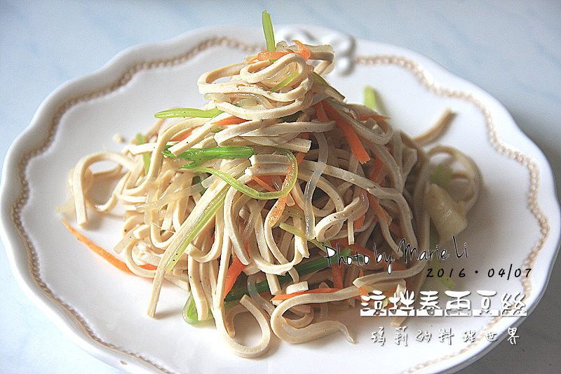 瑪莉廚房:涼拌春雨豆絲