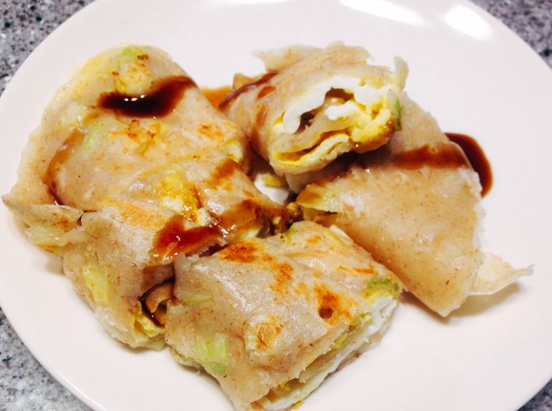 黑麥蔥蛋餅(麵糊)