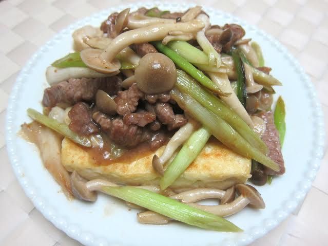 菇爆牛肉燴豆腐-好菇道美味家廚