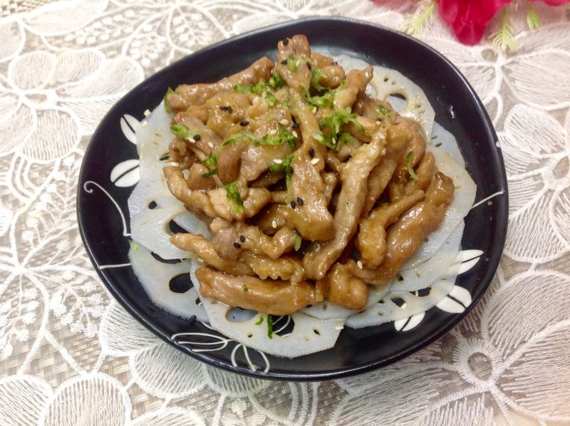 照燒豬肉絲