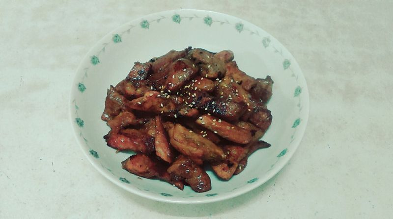 蜜汁豬肉