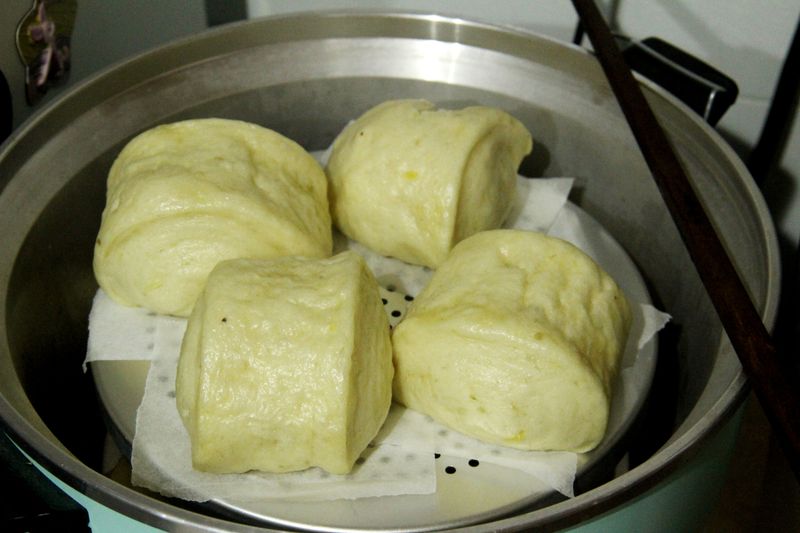 地瓜饅頭【烏龍麵糰】【麵包機105T】