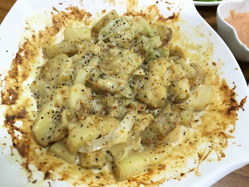 焗烤馬鈴薯杏鮑菇