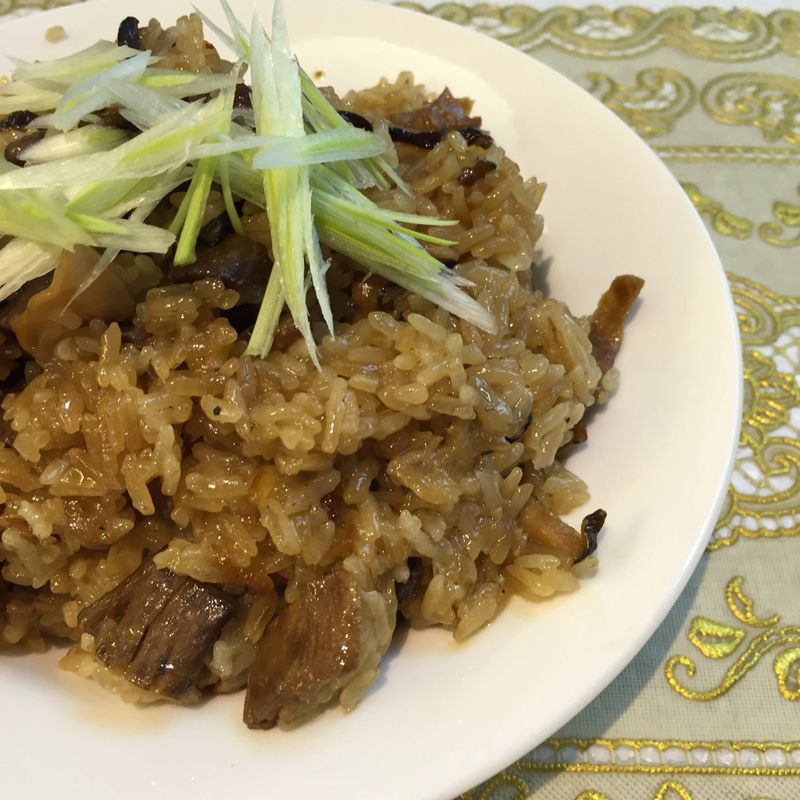 素香菇麻油飯
