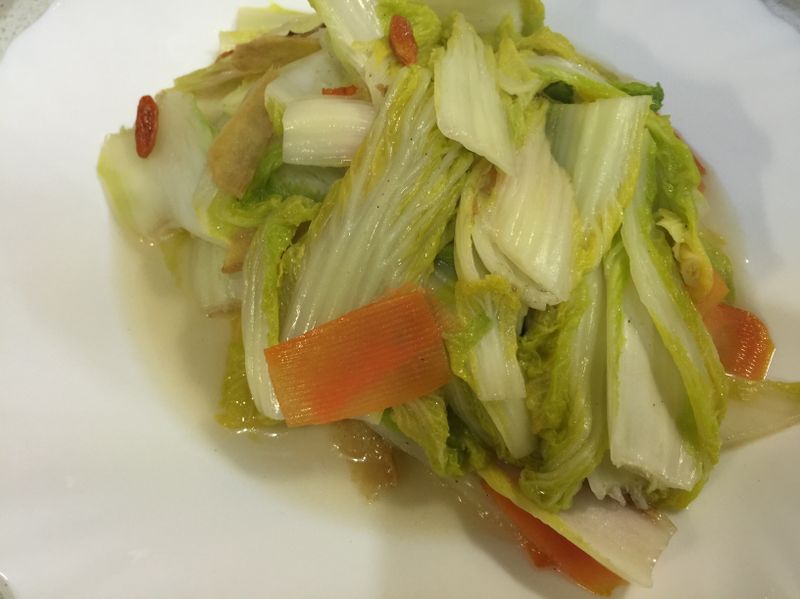娃娃菜薑薑好